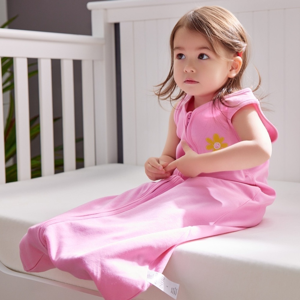 HALO Baby SleepSack Wearable Pink Blanket Size M 6 to 12 Months